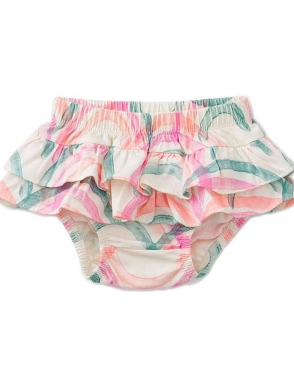 Tea collection rainbow skirted bloomer sz 2t